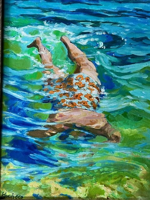 The Beautiful Suit 12x16 O/C