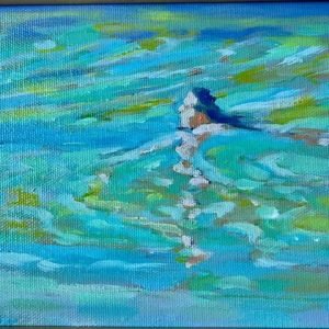 The Glowing Spring 6x8